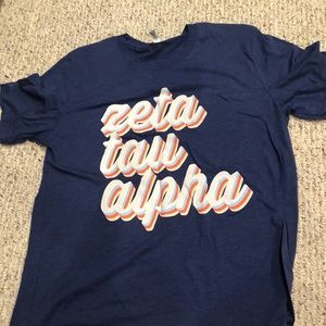 Bundle of Zeta Tau Alpha shirts
